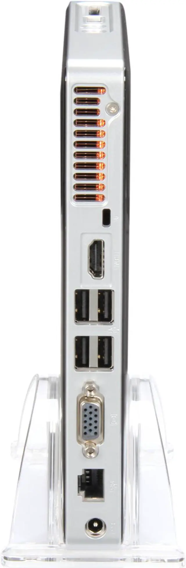 Alt view image 4 of 6 - Giada Slim Series Slim-N10U-D33B NVIDIA ION Black 2GB RAM, 320G HD Nettop PC