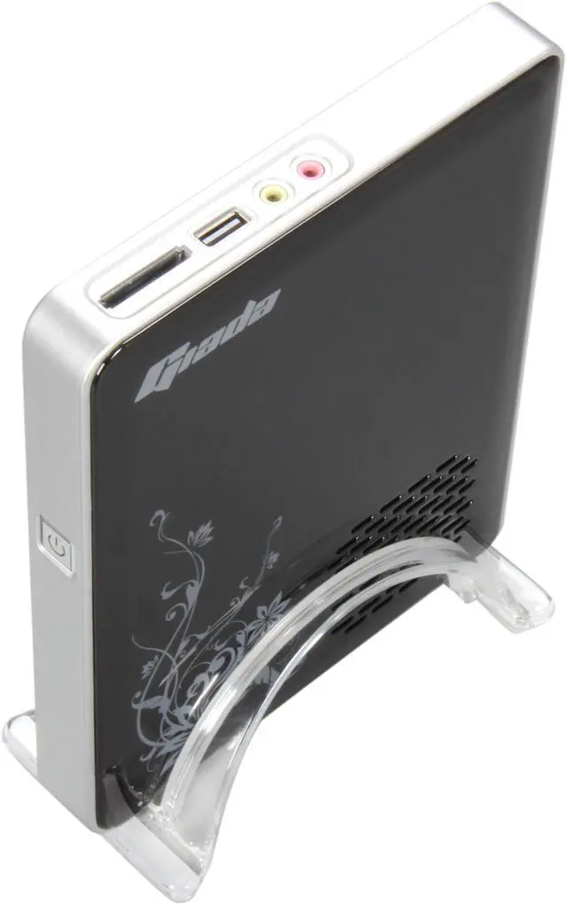 Alt view image 5 of 6 - Giada Slim Series Slim-N10U-D33B NVIDIA ION Black 2GB RAM, 320G HD Nettop PC
