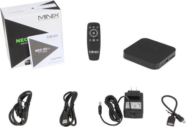 Alt view image 7 of 7 - Minix NEO-X5-116A V2 ARM Dual Core Cortext A9, Quad Core Mali 16G SSD, LAN, 3USB