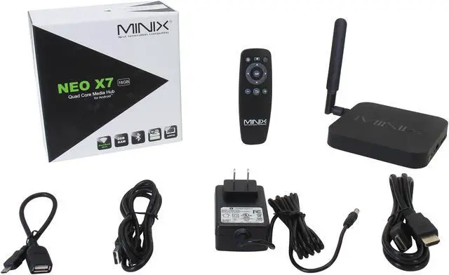 Alt view image 6 of 6 - Minix NEO-X7-216A 1 x HDMI Smart Media Hub