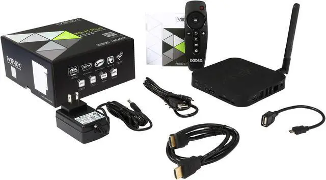 Alt view image 7 of 7 - MINIX NEO-X8H Plus Black Quad-Core Media Hub for Android with GigaLAN, Hardware 4K Decoder