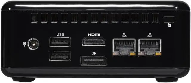 Alt view image 4 of 4 - ASRock Industrial 4x4 BOX-7735U Black Fanned Embedded BOX PC