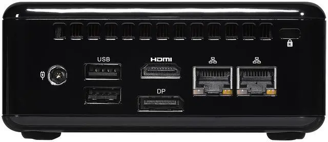 Alt view image 2 of 4 - ASRock Industrial 4x4 BOX-7535U Black Fanned Embedded BOX PC