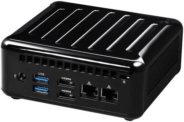 Alt view image 4 of 4 - ASRock NUC BOX-N97 SoC Plastic with sheet metal Black Fanned Embedded BOX PC