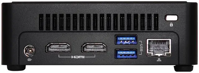 Alt view image 2 of 4 - ASRock Industrial NUCS BOX-155H Slim Type Fanned Barebone