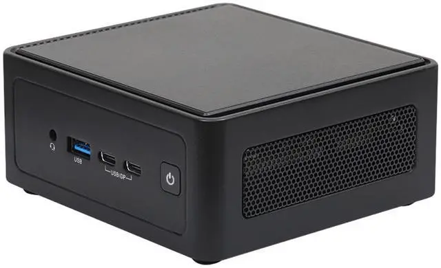 Alt view image 2 of 5 - ASRock Industrial 4X4 BOX-8640U Black Fanned Barebone AMD Ryzen 5  DDR5 5600 MHz, up to 96GB (48GB per DIMM)8640U