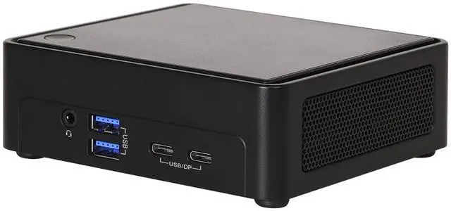 Alt view image 3 of 4 - ASRock Industrial NUCS BOX-225H Black Mini-PC Barebone