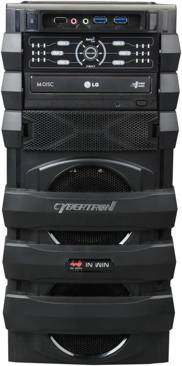 Alt view image 2 of 9 - CybertronPC 5150 Escape TBB1244C AMD Socket AM3+ 1 x HDMI Barebone