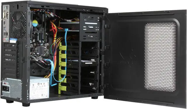 Alt view image 5 of 9 - CybertronPC 5150 Escape TBB1244C AMD Socket AM3+ 1 x HDMI Barebone
