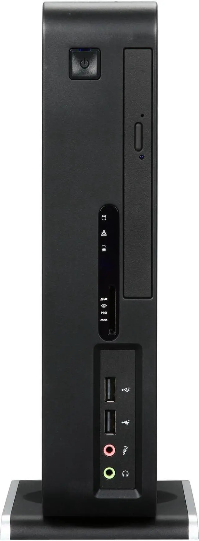 Alt view image 2 of 7 - ECS MD120 NVIDIA ION Mini / Booksize Barebone System