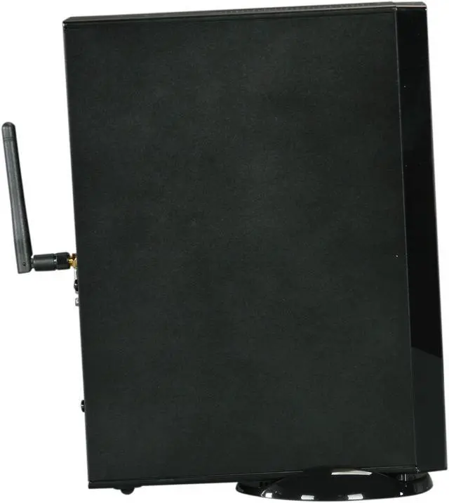 Alt view image 3 of 8 - ECS MS200 Intel Socket LGA1156 Intel H55 Black Mini / Booksize Barebone System