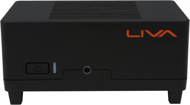 Alt view image 2 of 11 - ECS Liva 4GB/64GB Mini / Booksize Barebone System