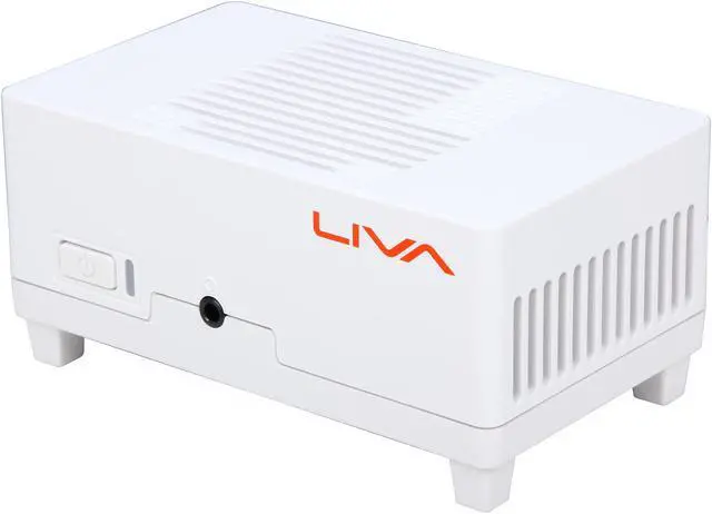 Alt view image 6 of 11 - White ECS LIVA 64GB 2GB DDR3L RAM installed 64GB eMMC Storage