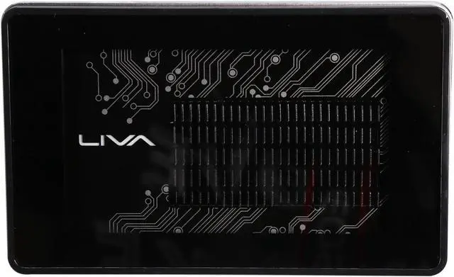 Alt view image 6 of 7 - LIVA Core Mini PC Intel Broadwell Core M-5Y10C SOC 4GB DDR3L 120GB M.2 SSD Fanless No OS