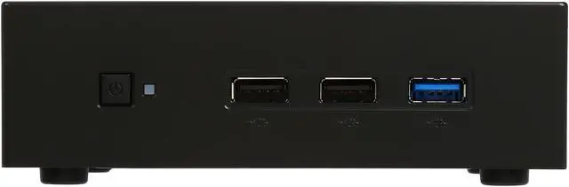 Alt view image 2 of 6 - ECS LIVA X 2GB/0GB Mini / Booksize Barebone System