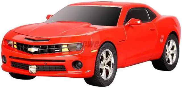 Main image of PC Rides Chevy Camaro NVIDIA ION 2 x 240Pin NVIDIA ION graphics processor Red Mini / Booksize Barebone System