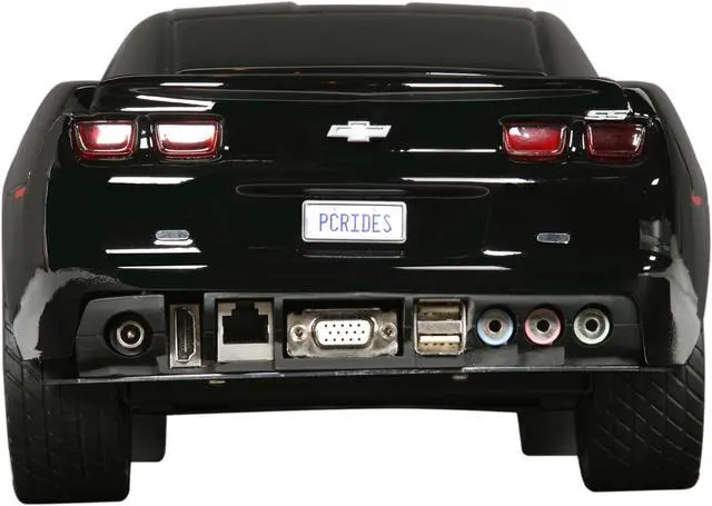 Alt view image 4 of 8 - PC Rides Chevy Camaro NVIDIA ION Black Mini / Booksize Barebone System