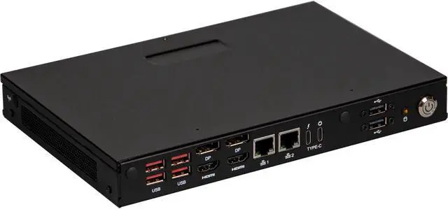 Alt view image 2 of 2 - GIGAIPC QBiX-Lite-TGLA1135G7-A1 Black Embedded Systems