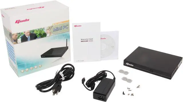 Alt view image 6 of 6 - Giada i35B-BR001 Mini / Booksize Barebone System