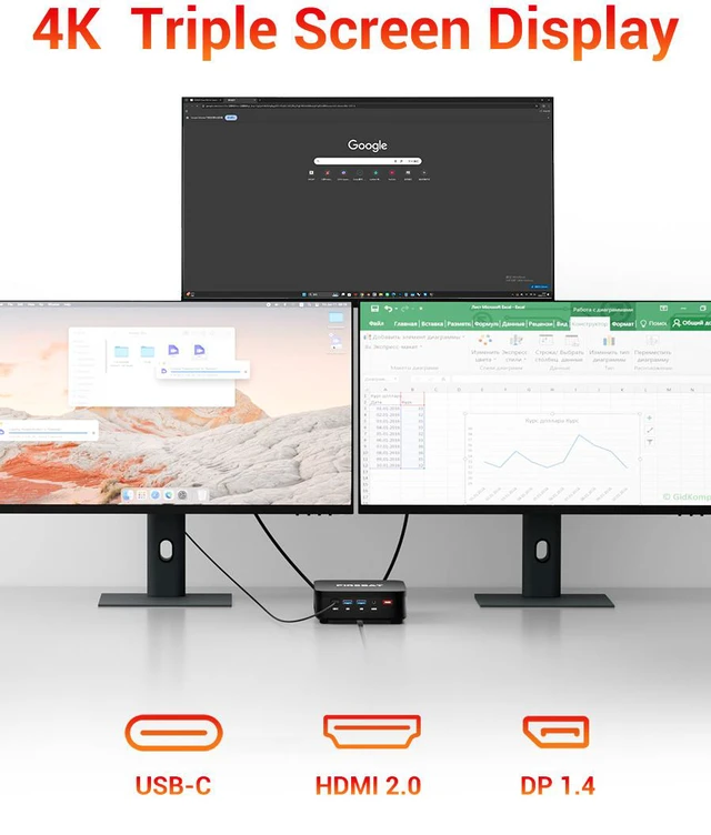 Alt view image 8 of 8 - Firebat R3 Mini PC(High-performance Solution) With AMD Ryzen5 7430U 6C/12T, 16GB(LPDDR4) RAM, 512GB SSD, WiFi6 BT5.2, Triple 4K Display, Portable Desktop Computer