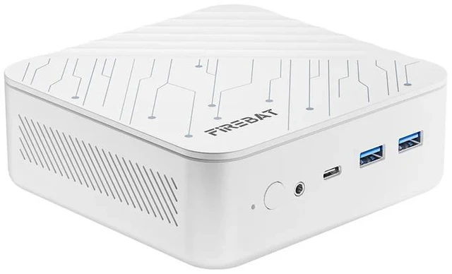 Main image of Firebat AM02 Mini PC With AMD Ryzen7 H255(Upgraded 8745HS) 8C/16T(Up to 54W), DDR5 16GB RAM (Upgradable)512GB SSD, WiFi6 BT5.2, Dual 1G LAN, Triple 4K Display, Windows11 Portable Desktop Computer