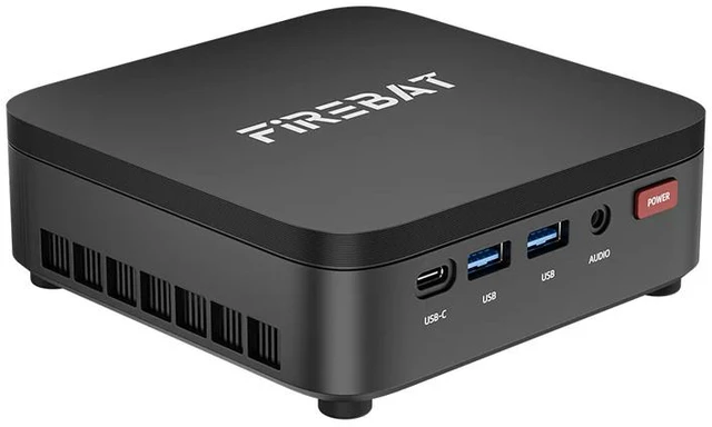 Main image of Firebat R3 Mini PC With AMD Ryzen 3 4300U(up to 3.7GHz), LAN/Wi-Fi 6/BT 5.2, Type-C/HDMI/DP, 4K@60Hz Support,16GB LPDDR4, 512GB SSD (Expandable),Silent,Use in Education, Office, and Home Entertainment
