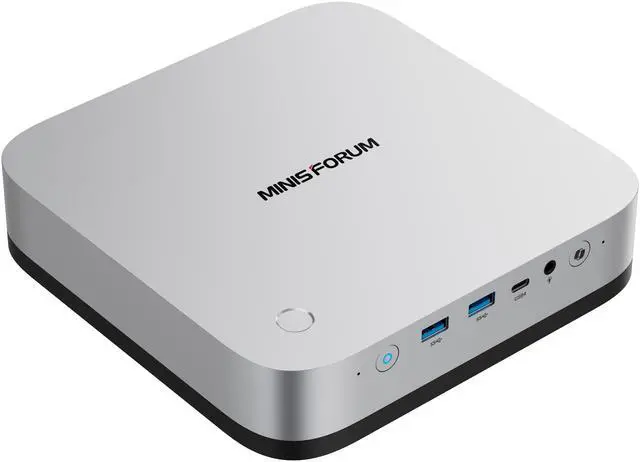 Main image of MINISFORUM AI Mini PC X1 Pro-370 AMD Ryzen AI 9 HX 370 32GB DDR5 2TB SSD Without OS, 2x5G RJ45 Port|WiFi7|BT5.4, HDMI/DP/2xUSB4 Video Output, AMD Radeon 890M Graphics Copilot Support AI Mini Computer