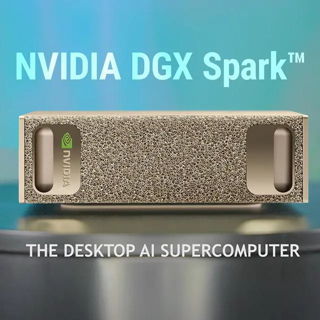 Alt view image 2 of 16 - NVIDIA DGX Spark - NVIDIA GB10 Grace Blackwell Superchip, 128 GB LPDDR5x, 4 TB NVME.M2 SSD