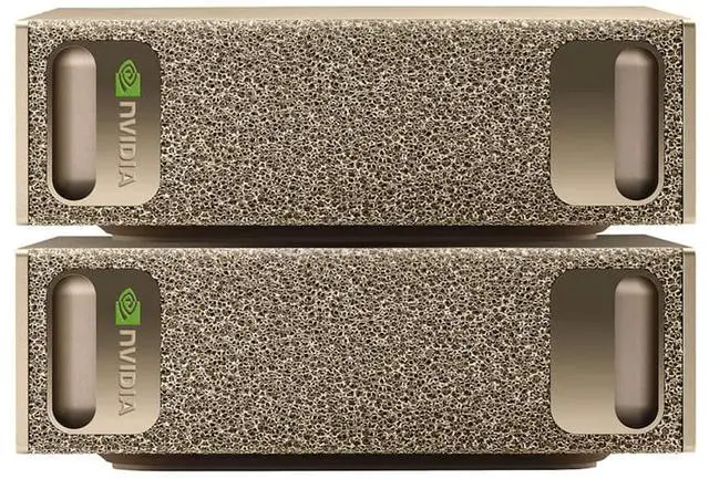 Alt view image 2 of 12 - PNY NVDGXSPARK2PK-KIT NVIDIA DGX Spark 2 Pack (bundle +1 Connecting Cable) - NVIDIA GB10 Grace Blackwell Superchip -128 GB LPDDR5x - ARM Processor - 4TB NVME M.2 SSD Storage WiFi 7