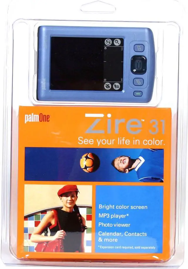 Alt view image 4 of 5 - palm Zire 31 PDA Intel ARM-based processor 200 MHz 160 x 160 Color STN IrDA