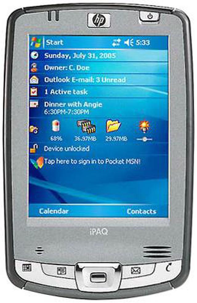 HP iPAQ hx2495 Pocket PC Intel PXA270 520MHz 240 x 320 TFT 3.5