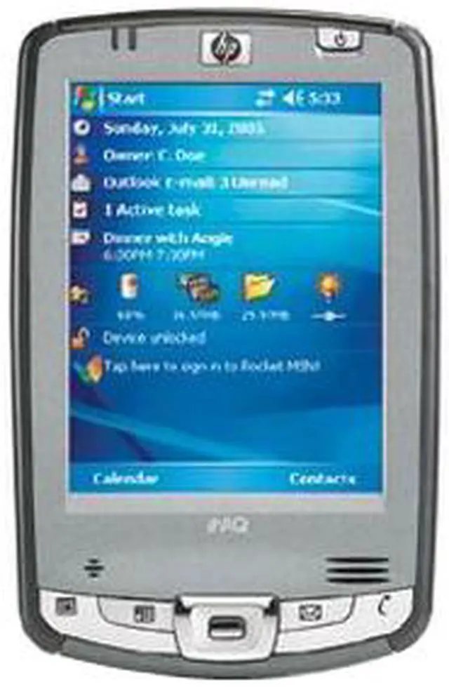 Main image of HP hx2790 iPAQ Pocket PC Intel PXA270 Processor 624 MHz 240 x 320 TFT 3.5" IrDA Bluetooth WirelessLAN