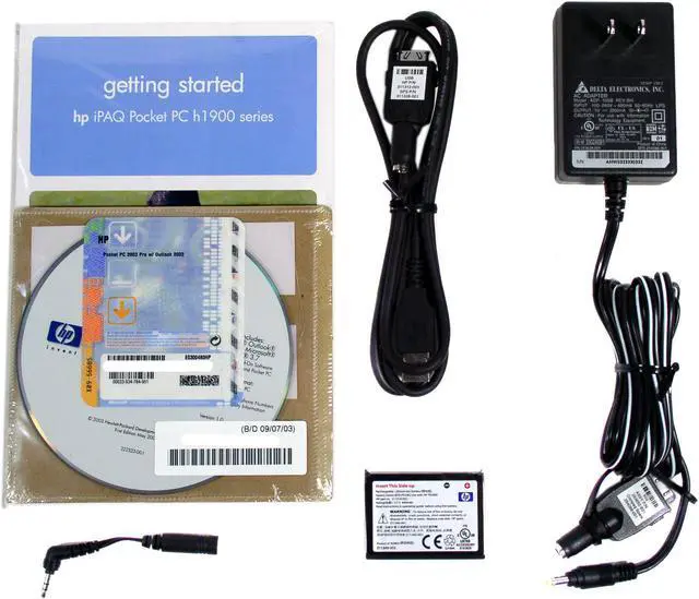 Alt view image 4 of 5 - HP H1945 PDA Samsung S3C 266 MHz 240 x 320 TFT 3.5" Bluetooth