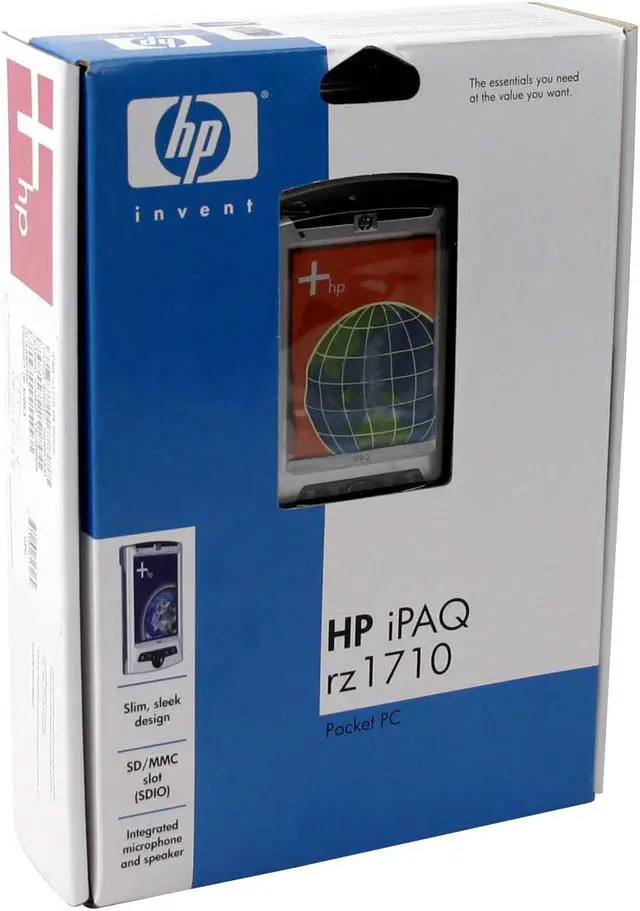 Alt view image 8 of 8 - HP RZ1710 PDA Samsung S3C2410 203 MHz 240 x 320 TFT 3.5" IrDA