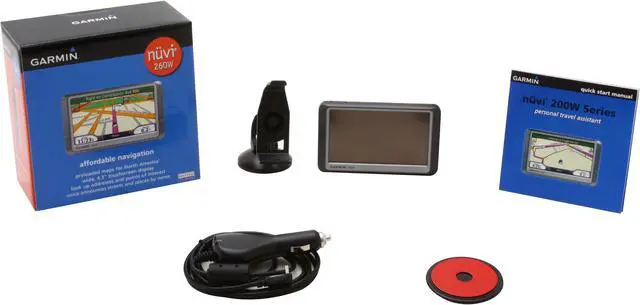 Alt view image 14 of 14 - Garmin Nuvi 260W 4.3" GPS Navigation with Text to Speech