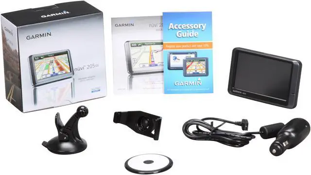Alt view image 8 of 8 - Garmin Nuvi 205W 4.3" GPS Navigation with Voice prompts