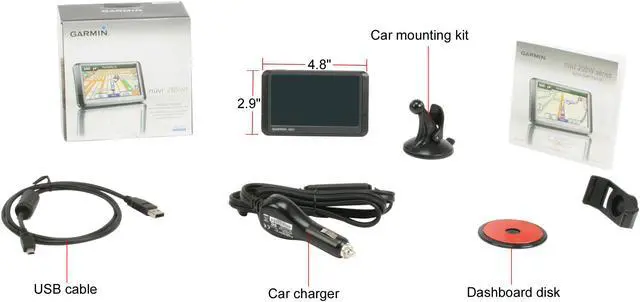 Alt view image 10 of 10 - GARMIN 4.3" GPS with FM Live traffic