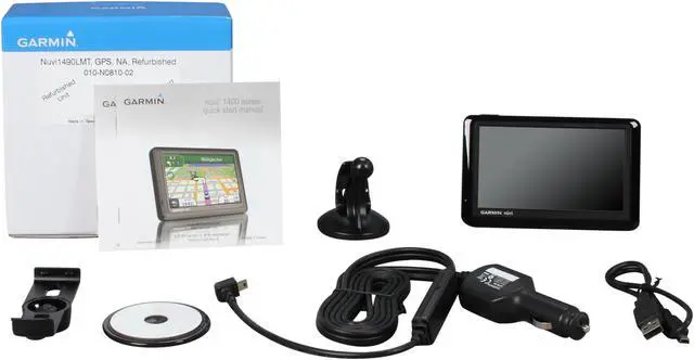 Alt view image 9 of 9 - GARMIN nuvi 1490LMT 5.0" GPS W/Lifetime Map & Traffic & Bluetooth