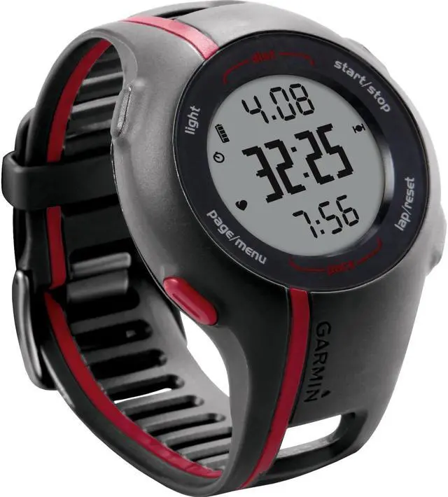 Alt view image 2 of 2 - Garmin Forerunner 110 GPS Sport Running Watch w/ Chest Strap Heart Rate Monitor