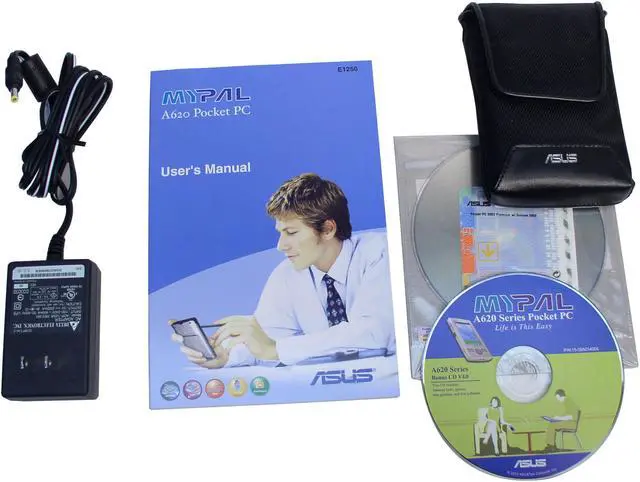 Alt view image 5 of 6 - ASUS A620 World's Smallest Pocket PC with Built-in CF Support Intel XScale PXA255 400 MHz 240 x 320 TFT 3.5" IrDA