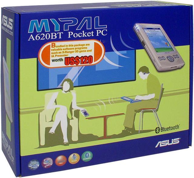 Alt view image 7 of 7 - ASUS A620 BT IrDA Bluetooth MyPal  PDA Intel XScale PXA255 400 MHz 320 x 240 TFT 3.5" IrDA Bluetooth