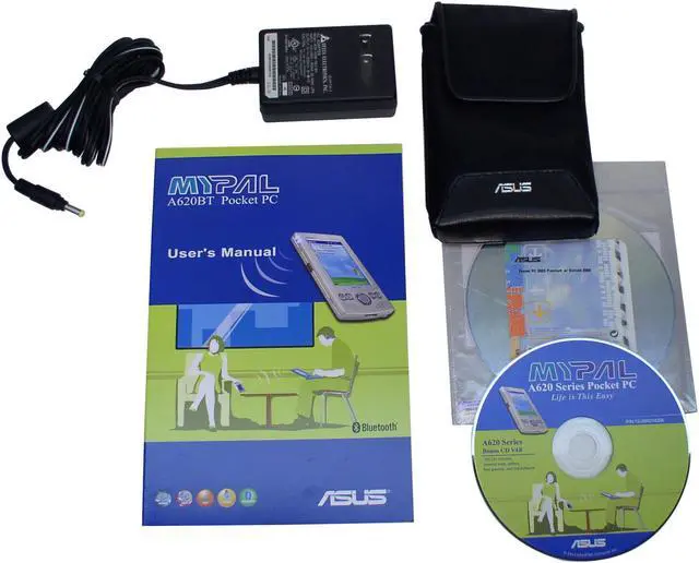 Alt view image 6 of 7 - ASUS A620 BT IrDA Bluetooth MyPal  PDA Intel XScale PXA255 400 MHz 320 x 240 TFT 3.5" IrDA Bluetooth