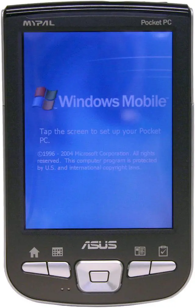 Main image of ASUS MyPal A730W PDA Intel XScale PXA270 520 MHz 640 x 480 TFT 3.7" IrDA Bluetooth WirelessLAN