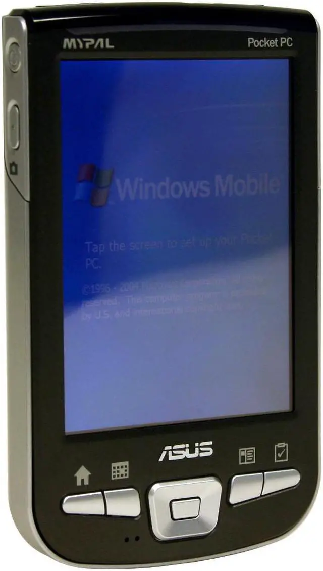 Alt view image 2 of 10 - ASUS MyPal A730W PDA Intel XScale PXA270 520 MHz 640 x 480 TFT 3.7" IrDA Bluetooth WirelessLAN