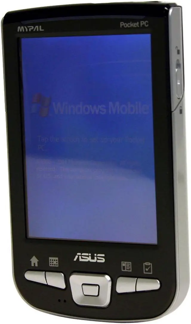 Alt view image 3 of 10 - ASUS MyPal A730W PDA Intel XScale PXA270 520 MHz 640 x 480 TFT 3.7" IrDA Bluetooth WirelessLAN