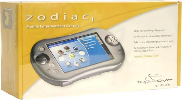 Alt view image 2 of 2 - Tapwave Zodiac1 PDA Motorola i.MX1 ARM9 200 MHz 320 x 480 TFT 3.8" IrDA Bluetooth