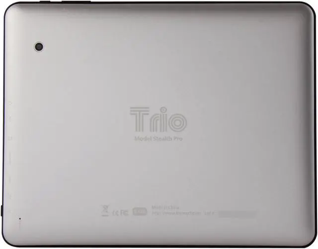 Alt view image 5 of 9 - Mach Speed Trio Stealth Pro 9.7C 4.0 1GB DDR3 Memory 9.7" 800 x 480 Tablet PC Android 4.0 (Ice Cream Sandwich) Black