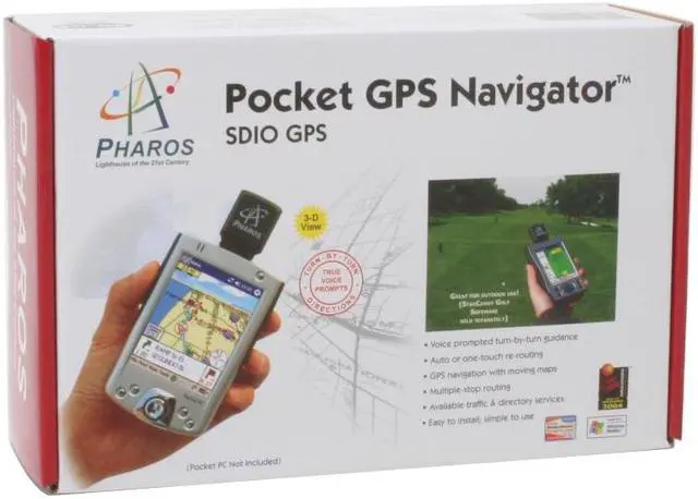 Alt view image 5 of 5 - PHAROS Pocket GPS Navigator - SDIO edition