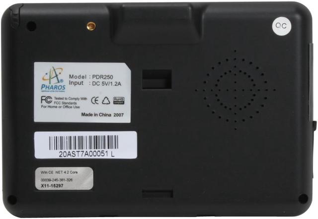 Alt view image 6 of 13 - PHAROS 4.3" Portable GPS Navigation System