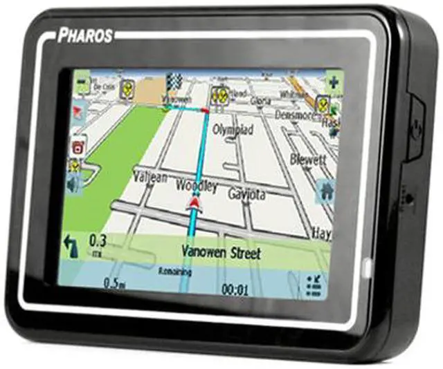 Alt view image 3 of 6 - PHAROS 4.0" GPS Navigation